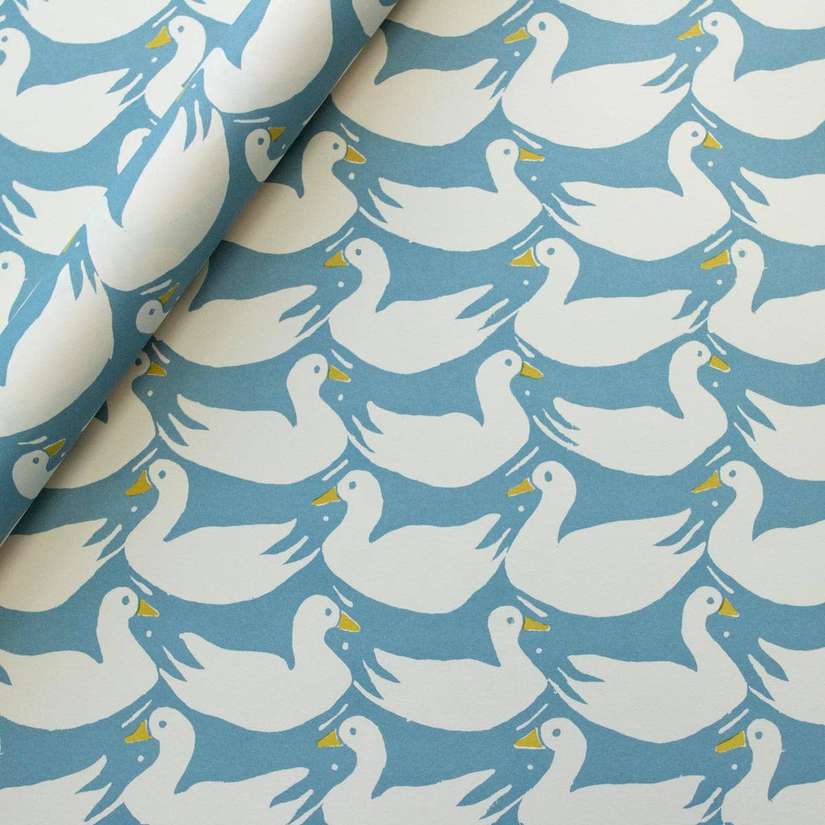 Patterned Paper Ducks and Rabbits