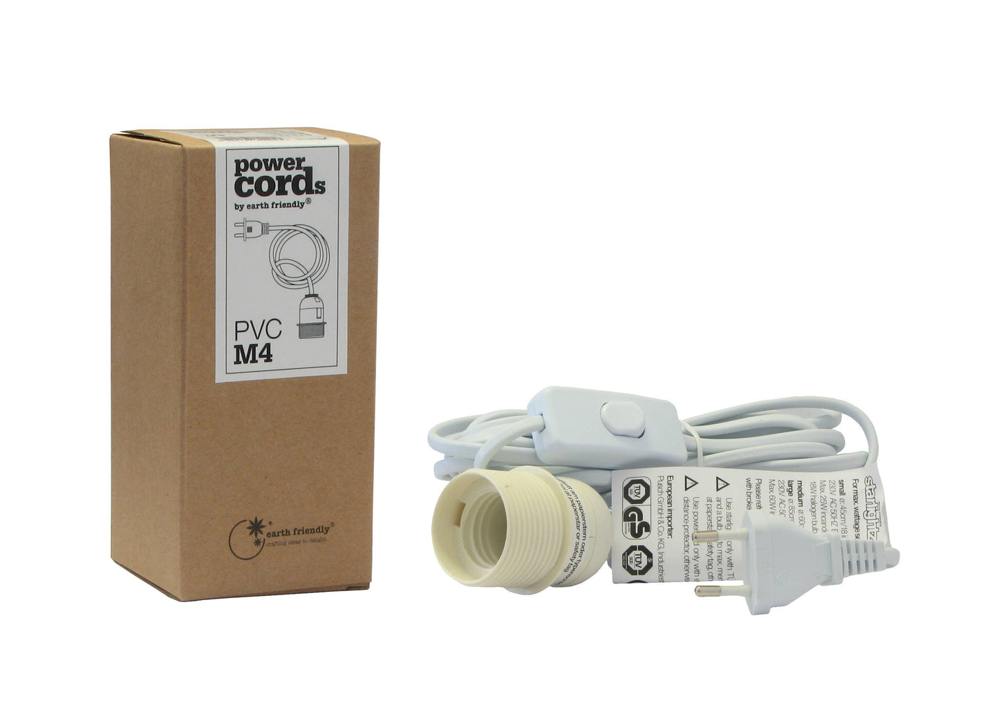 Power supply/M4 power cable white