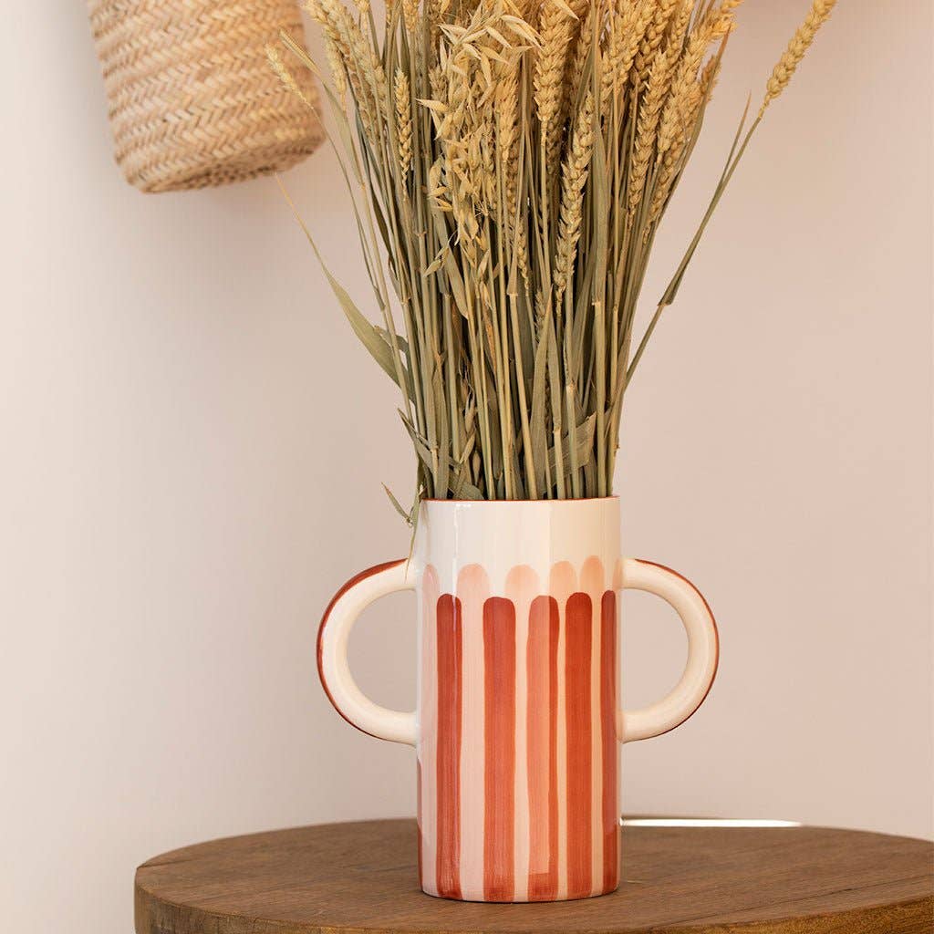 Mediterranea ceramic vase - Stripes