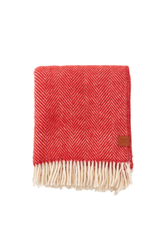 Klippan plaid recycled wool Herringbone