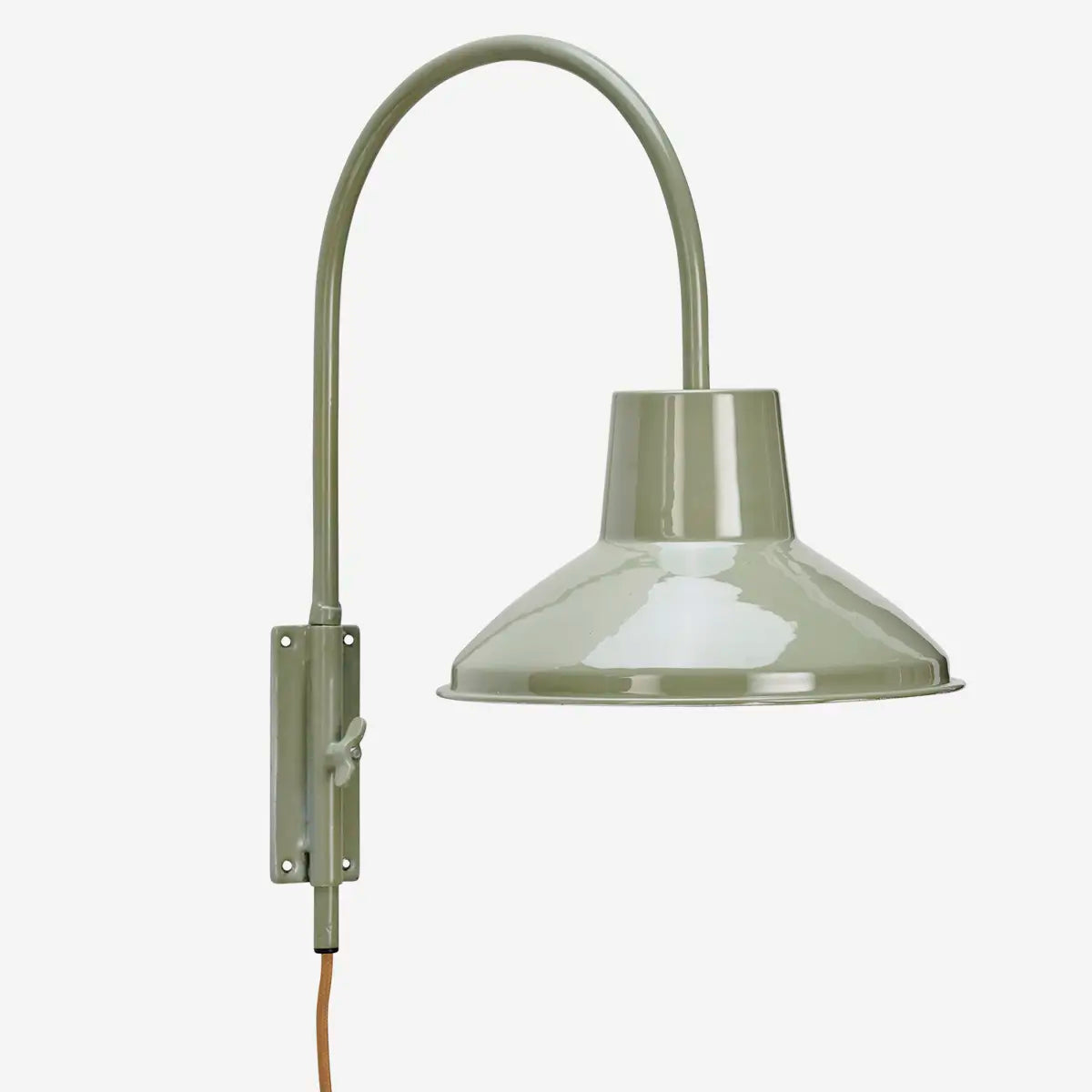 Enamel wall lamp