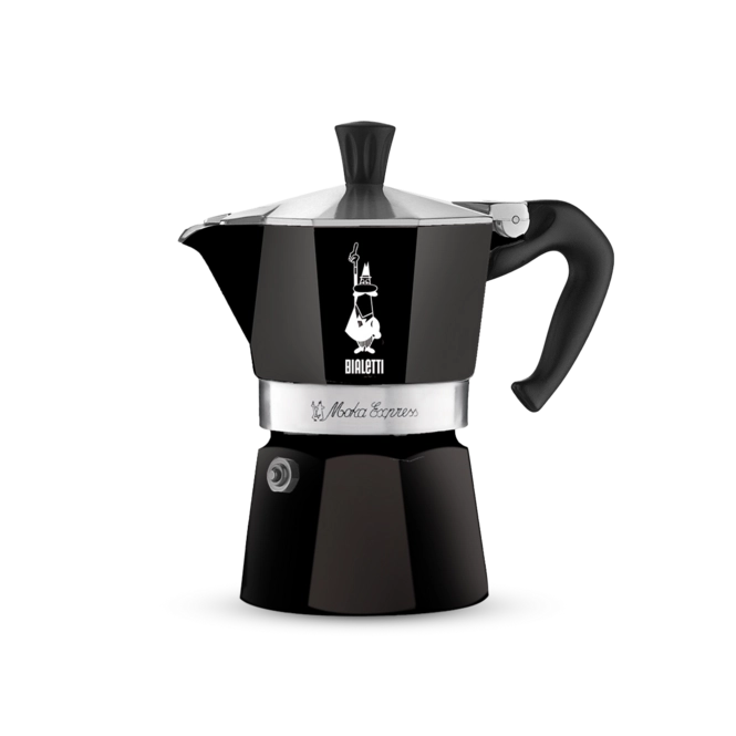 Bialetti Moka Express 6/c Zwart