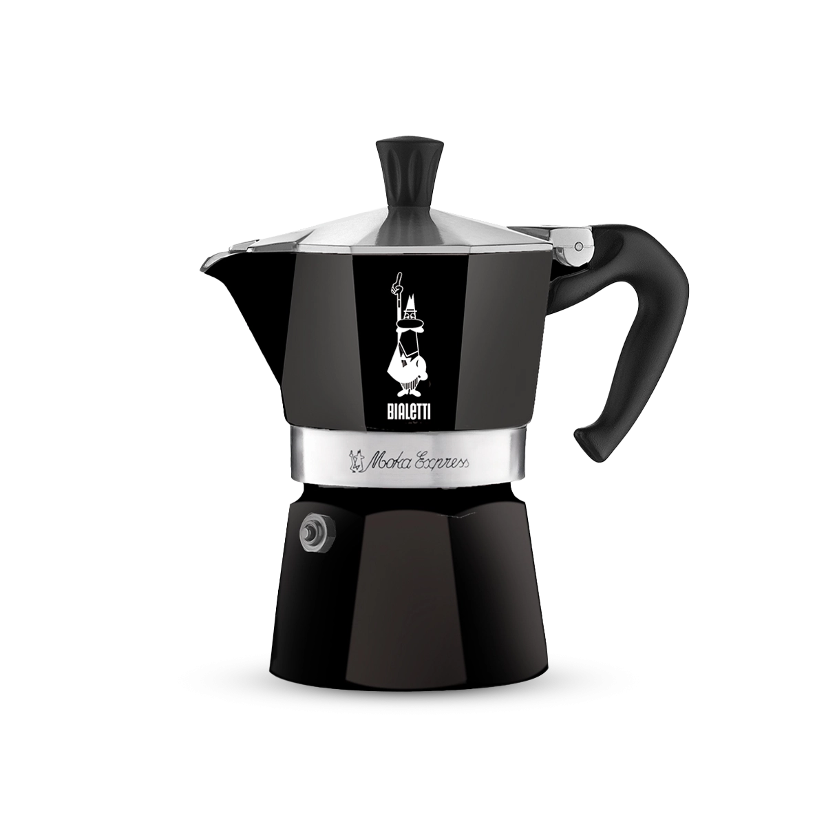 Bialetti Moka Express 3/c Zwart