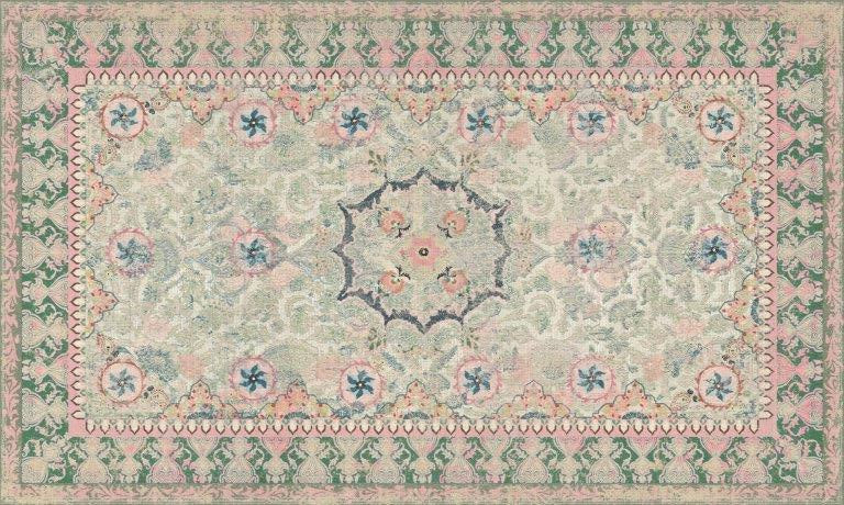 Buitenvloerkleed 120cm x 180cm vintage