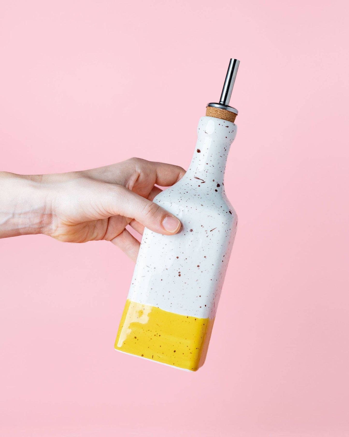Handmade Ceramic Oil Dispenser 475ml/CANELAN