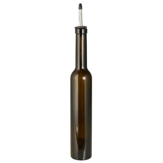 Oil/vinegar bottle olive green 390 ml