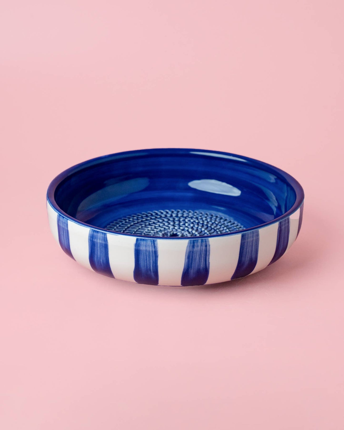 Large Pottery Grater Plate – Includes Gift Spoon