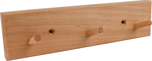Wall mount with three hooks