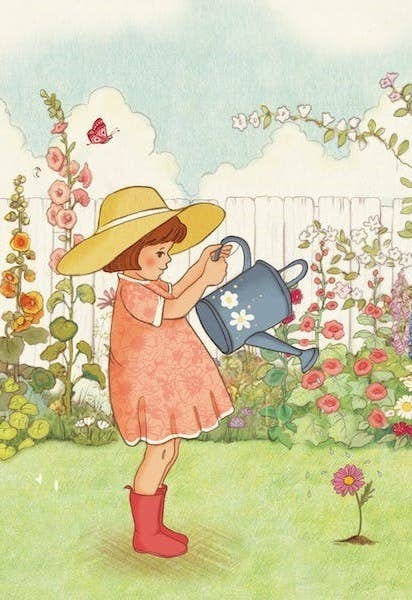 Postcard The Gardener
