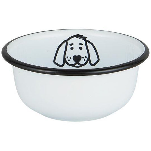 Etensbakje hond