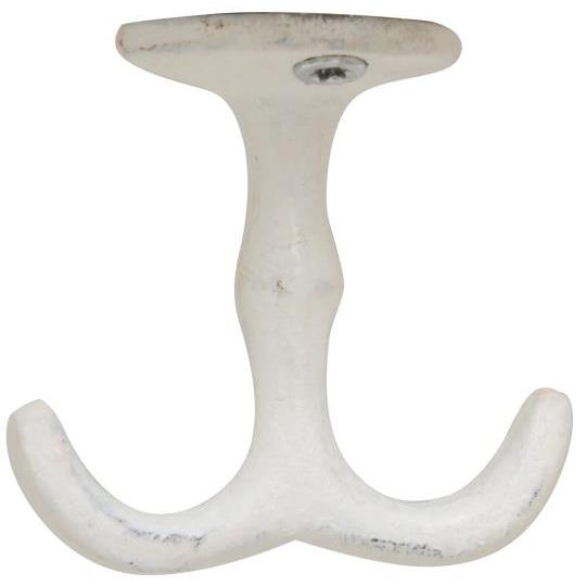 Hook double to place under a shelf