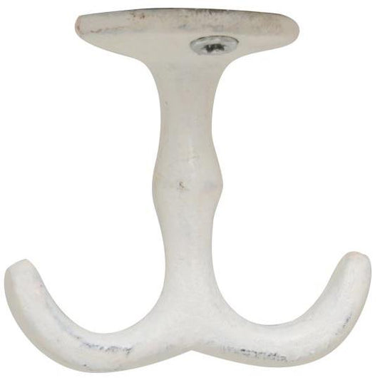 Hook double to place under a shelf