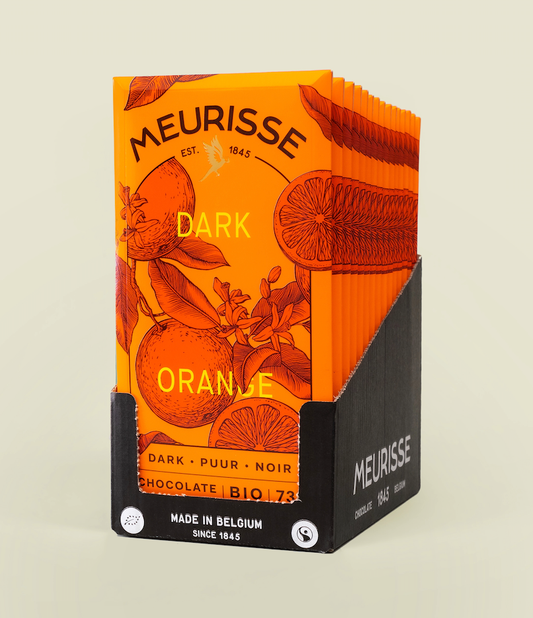 Organic Dark Chocolate with Orange (100g)