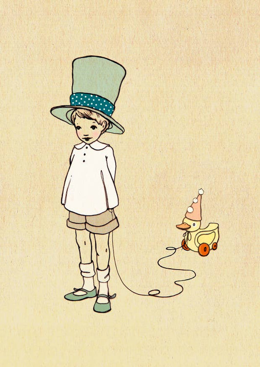 Postcard I like your Hat