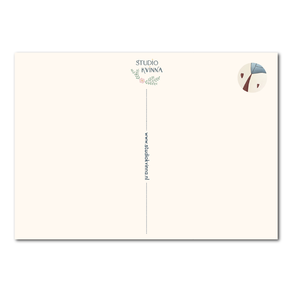 I ❤ Dad with fika | Card