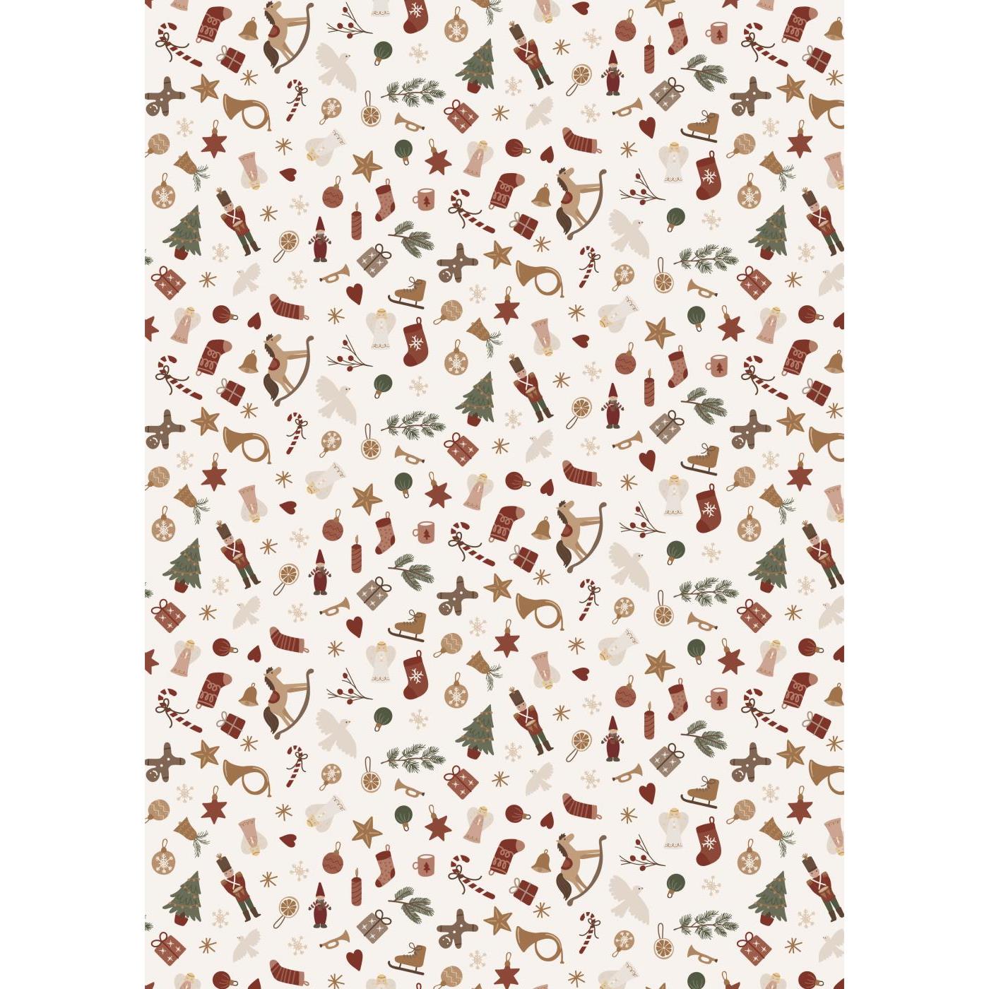 Paper roll Christmas motifs My Nostalgic Christmas 5 m/roll