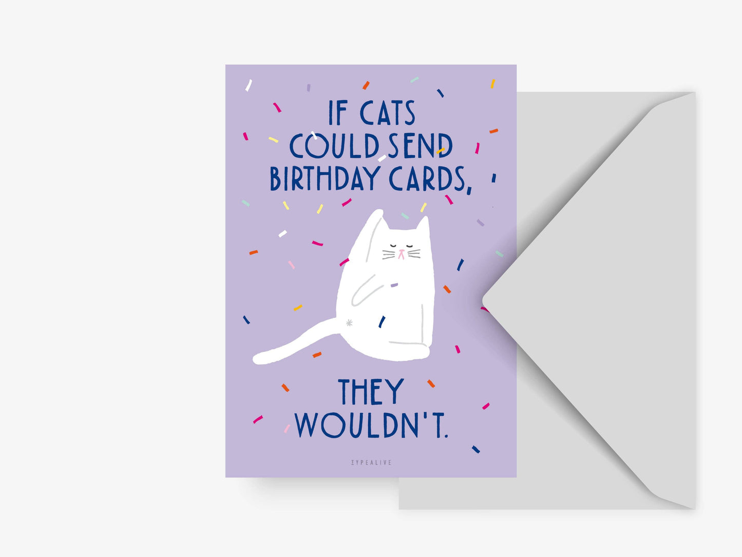 Postcard/Birthday Cat No. 1