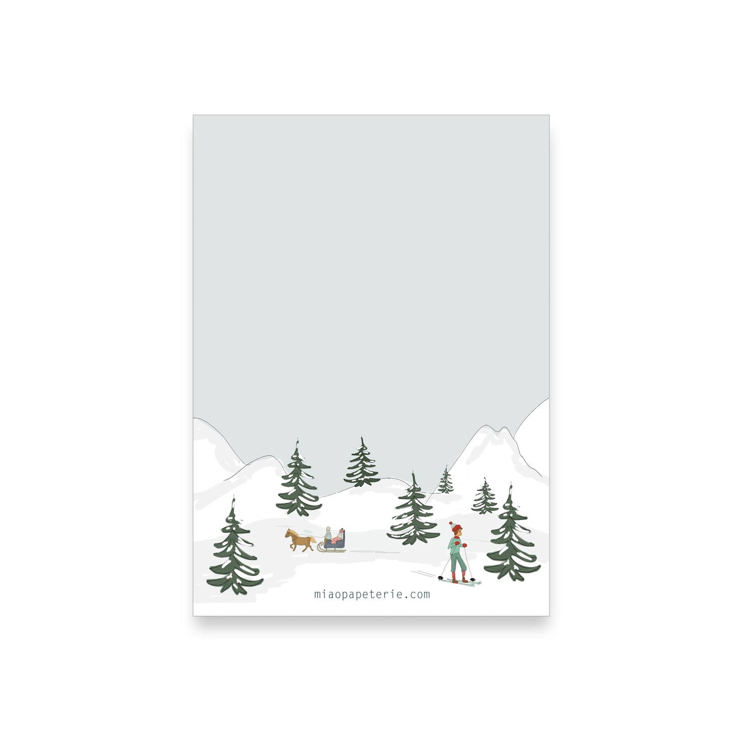 Winter landscape | Block DINA6