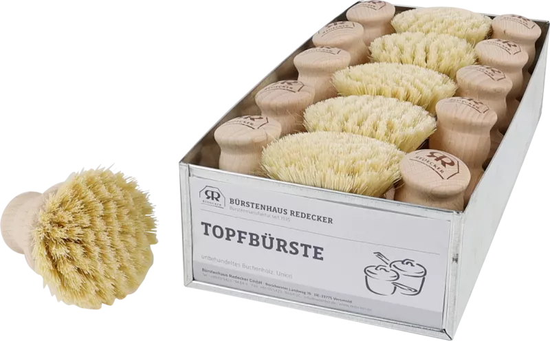 Pot brush / pannenborstel, tampico fibre