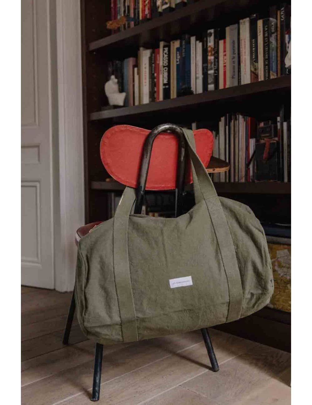 Green Capre Organic Cotton Canvas Bowling Bag