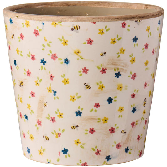 Pot petit fleur groot