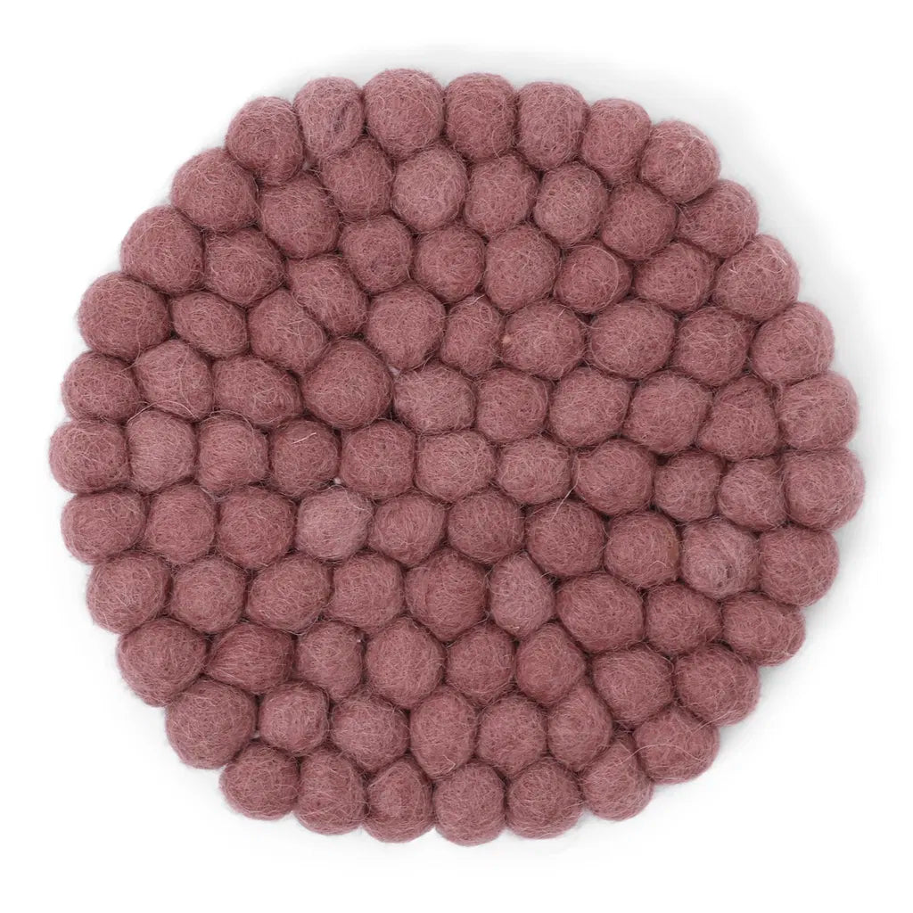 Small Coaster - Plum - Set of 2