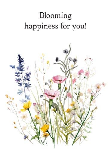 Sustainable postcard   happiness for you!