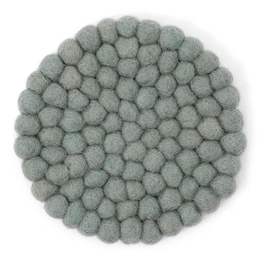 Small Coaster - Dusty Light Green - Set of 2