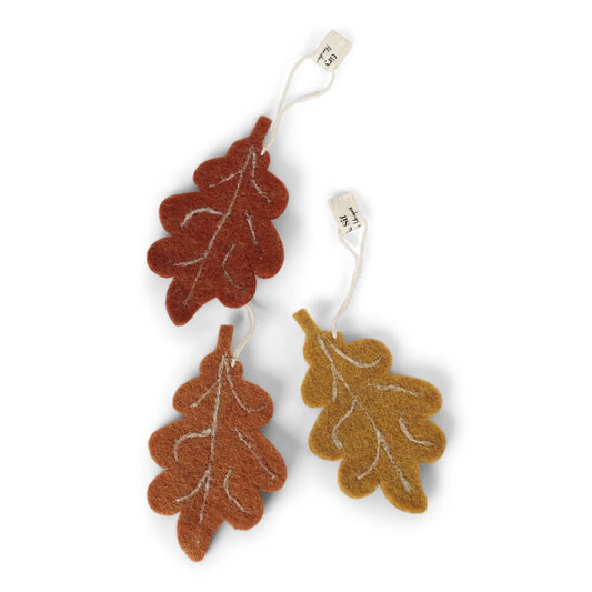 Oak Leaves - Set of 3
