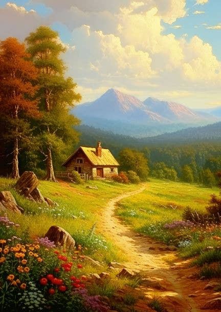 Sustainable postcard   vintage autumn