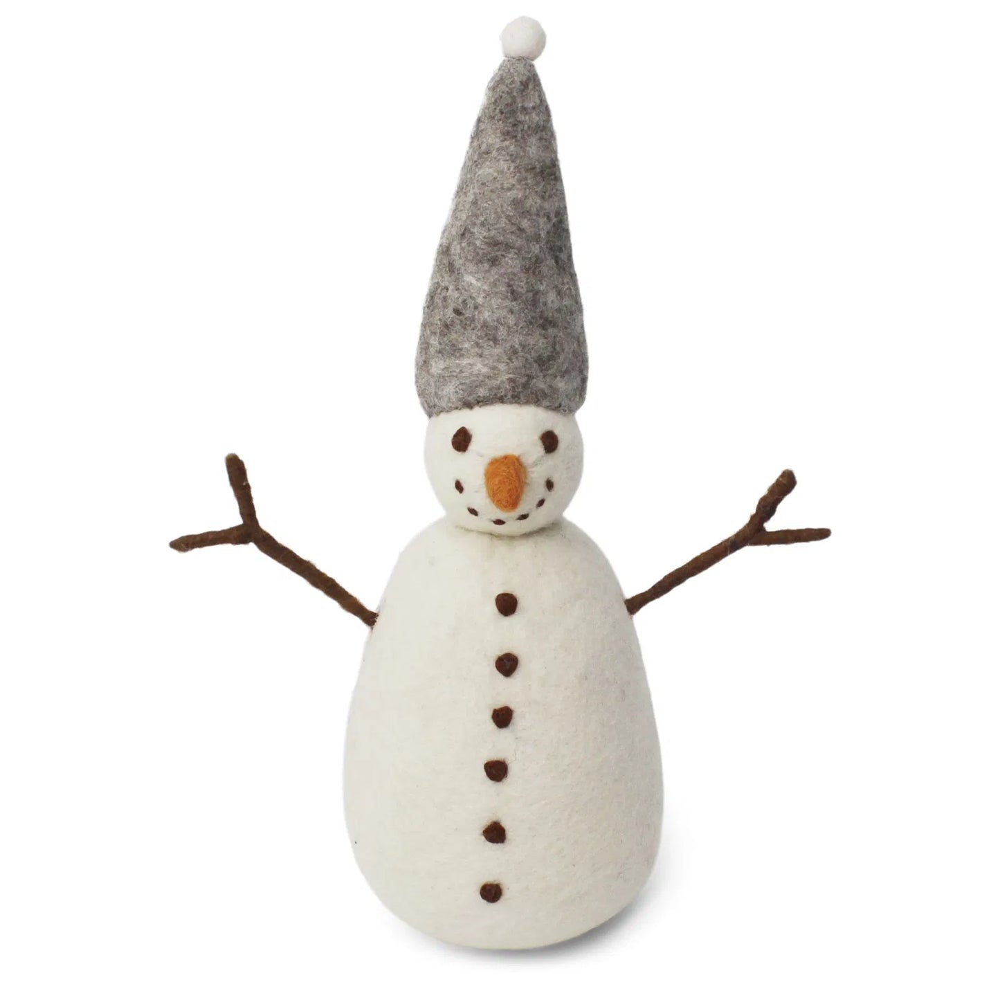 Big Snowman w/Grey Hat