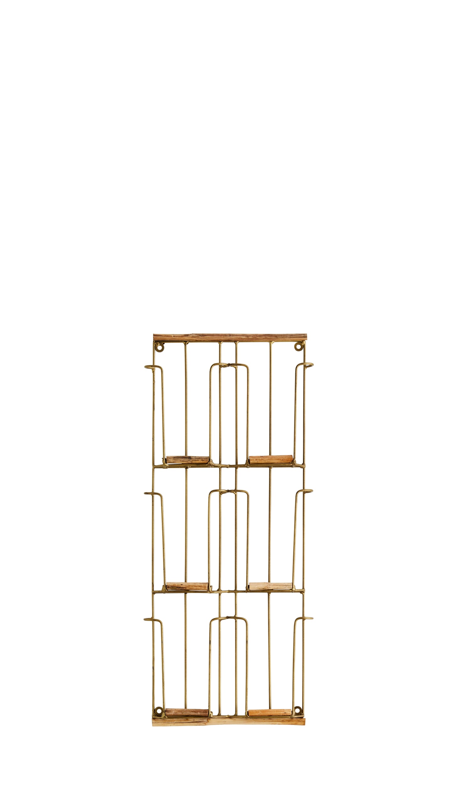 Iron card rack w/ cane