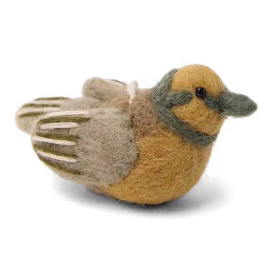 Vogel groen geel