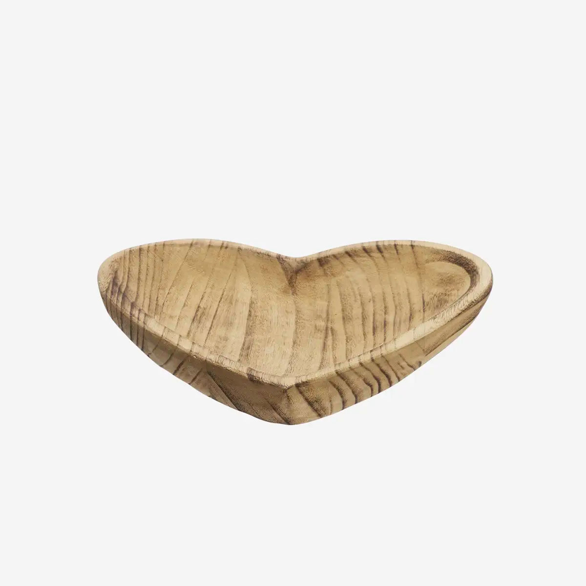 Wooden heart tray