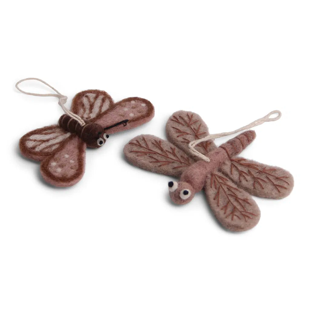 Butterfly & Dragonfly - Lavender