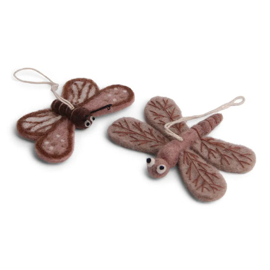 Butterfly & Dragonfly - Lavender