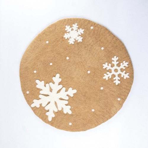 Onderzetter 35cm gingerbread