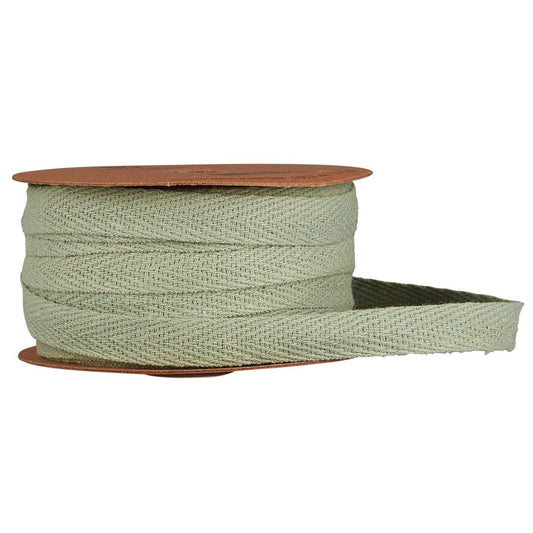 Verpakkingslint katoen 5m / Cotton ribbon on spool 5 m