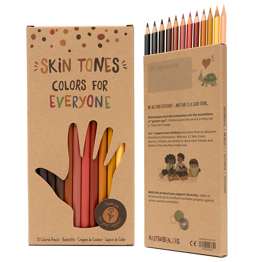 12 Skin Tones Pencils