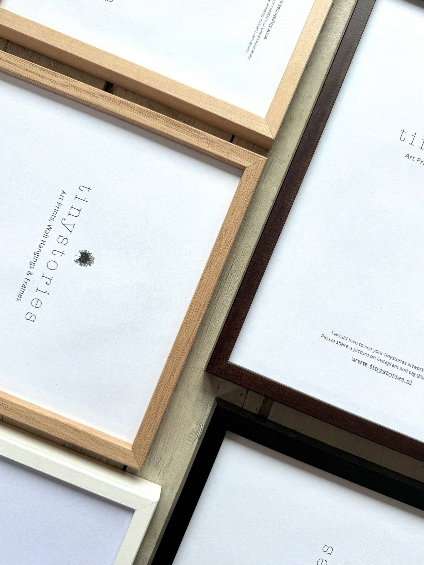 Dark Brown Wood Frame: 30cm x 40cm
