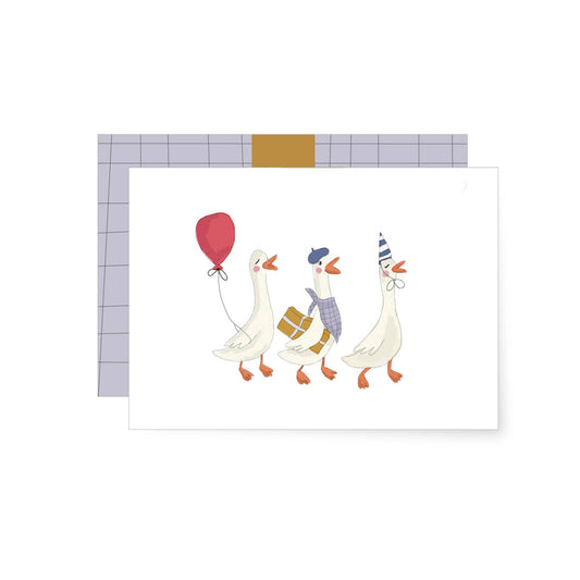 Geese | Folded card