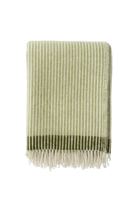 Klippan plaid wol Rib Green/Avocado