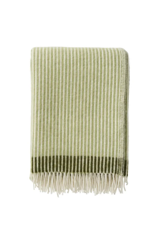 Klippan plaid wol Rib Green/Avocado