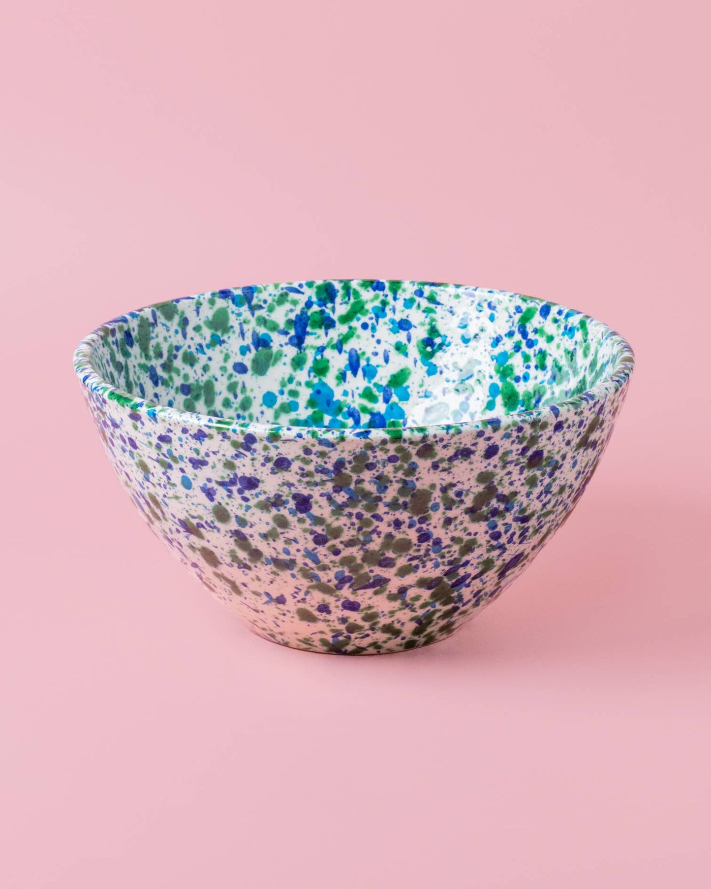 Large Modern Ceramic Salad Bowl / CORAL Blue