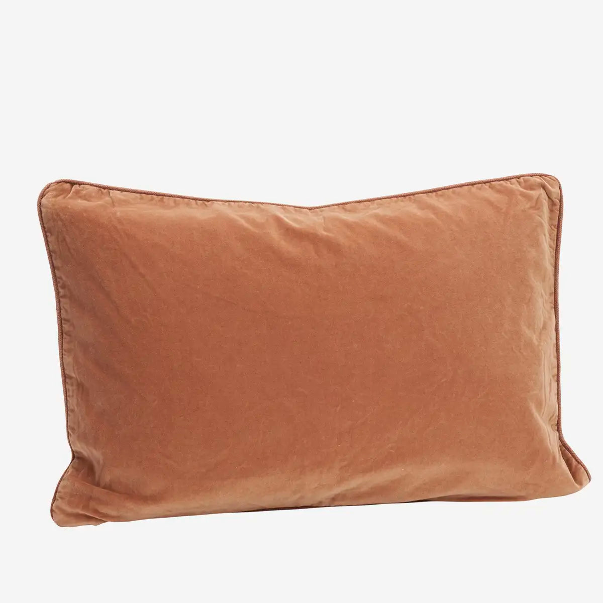 Velvet cushion - Dusty peach