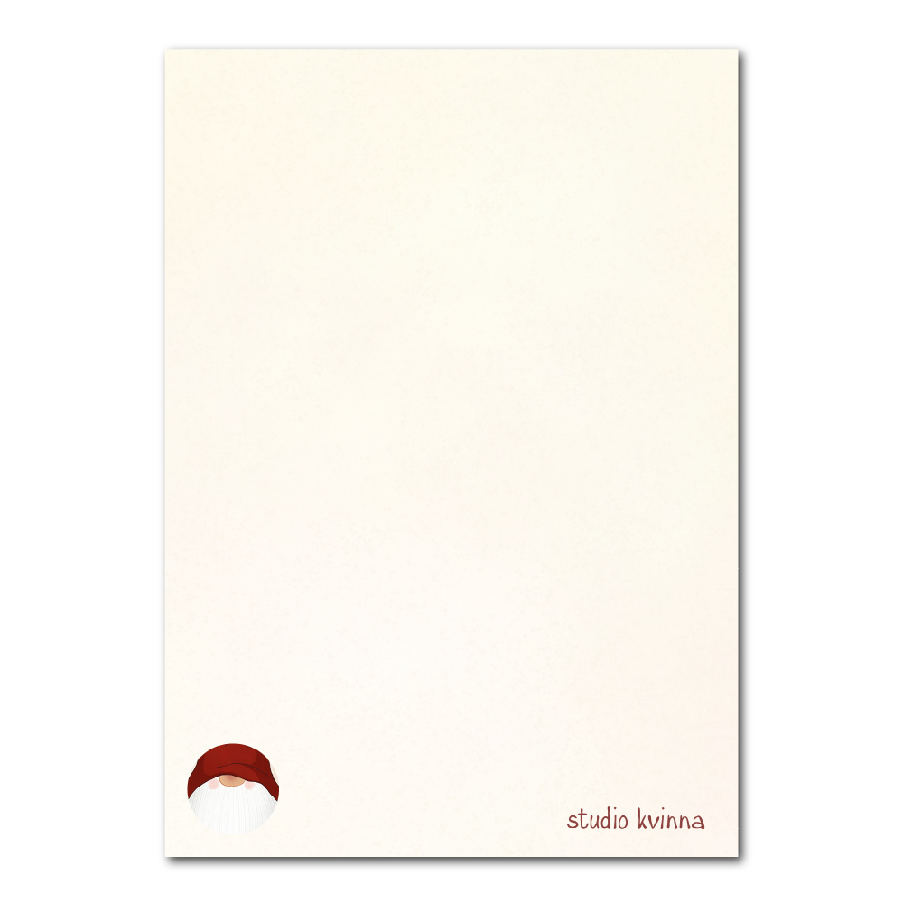 Scandinavian tomte | Christmas card