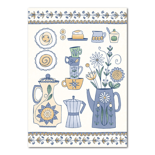 Swedish Fika | Postcard