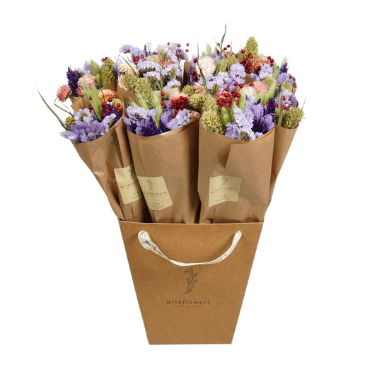 Dried Flowers - Market More - Purple Dusk
