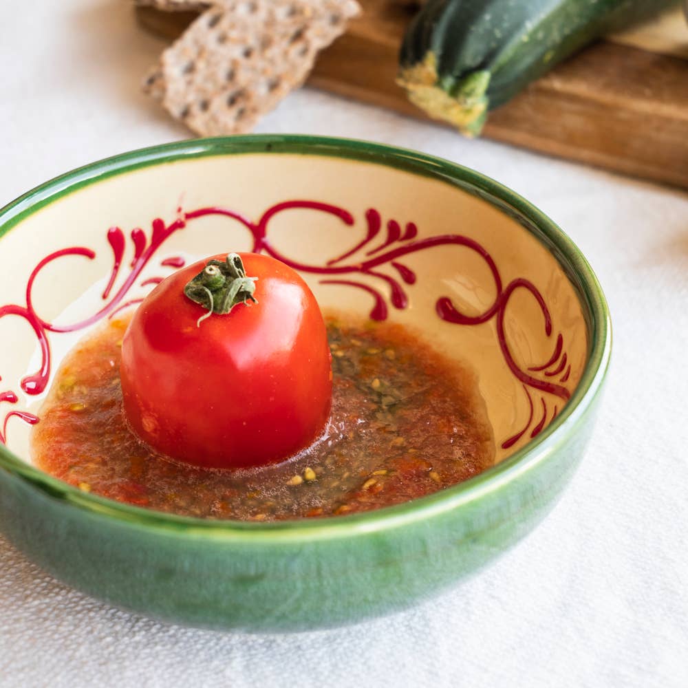 Medium Vintage Pottery Grater Plate / Alhambra