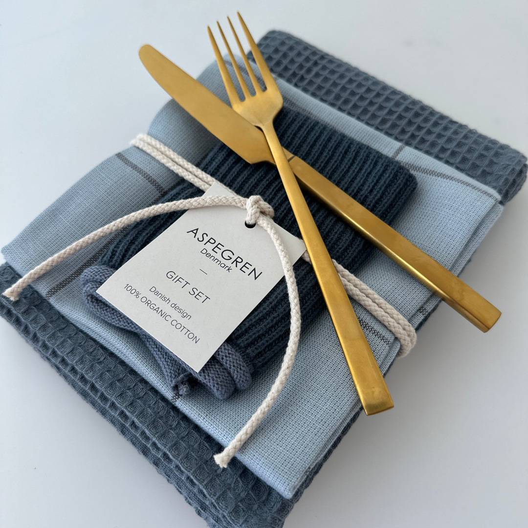 Premium Kitchen Gift Set – Nordic Blue Elegance
